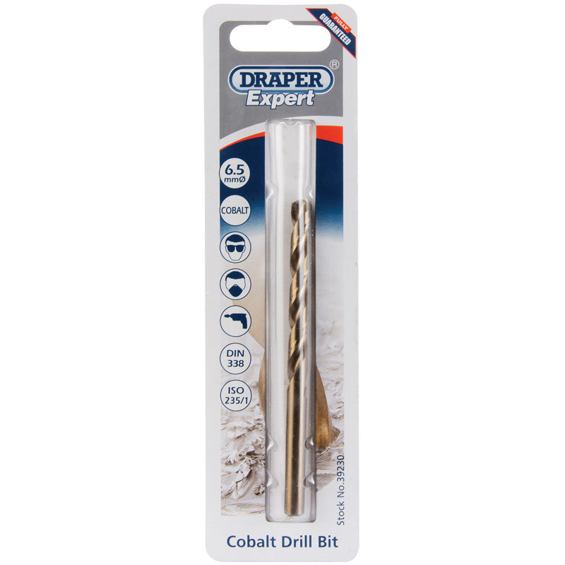 Draper HSS Cobalt Drill Bit, 6.5mm DRA-39230