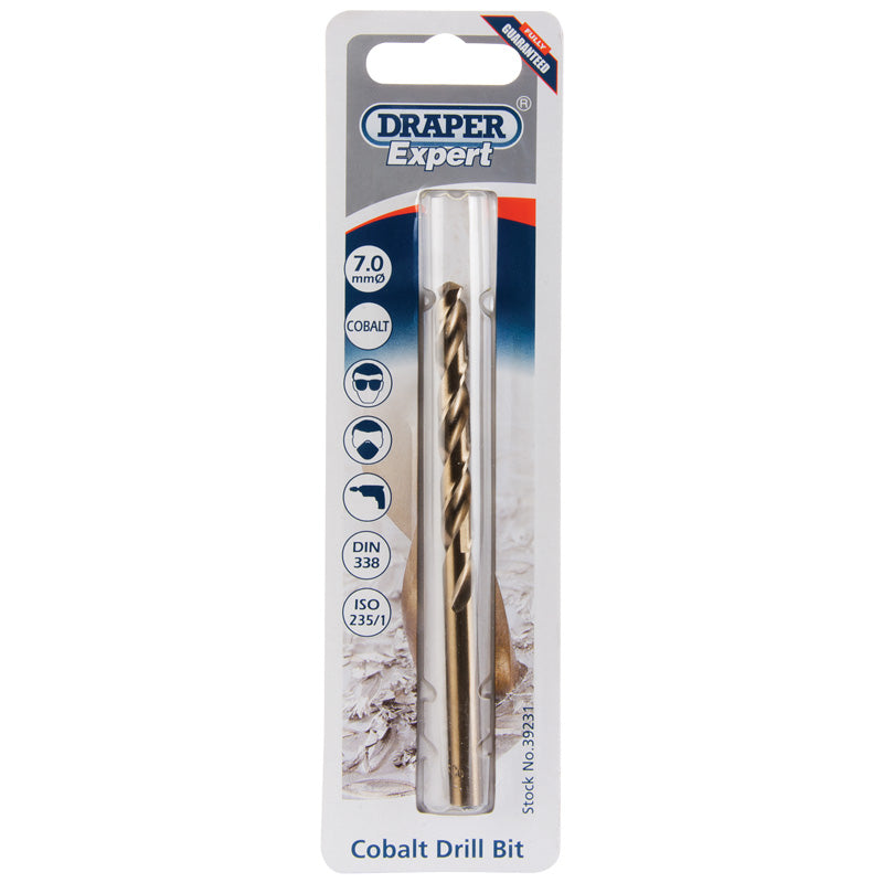 Draper HSS Cobalt Drill Bit, 7.0mm DRA-39231