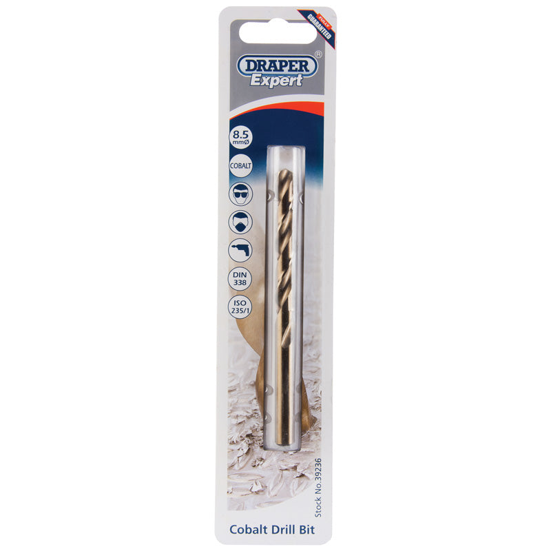 Draper HSS Cobalt Drill Bit, 8.5mm DRA-39236