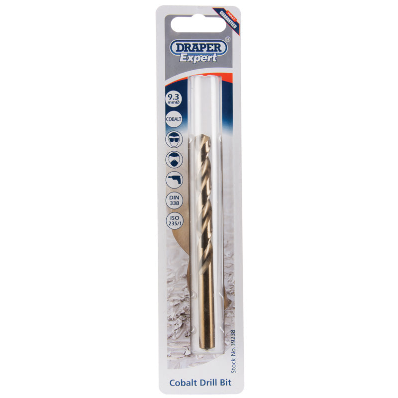 Draper HSS Cobalt Drill Bit, 9.3mm DRA-39238