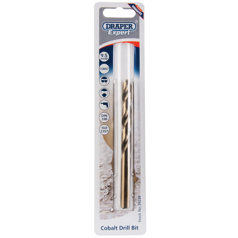 Draper HSS Cobalt Drill Bit, 9.5mm DRA-39239