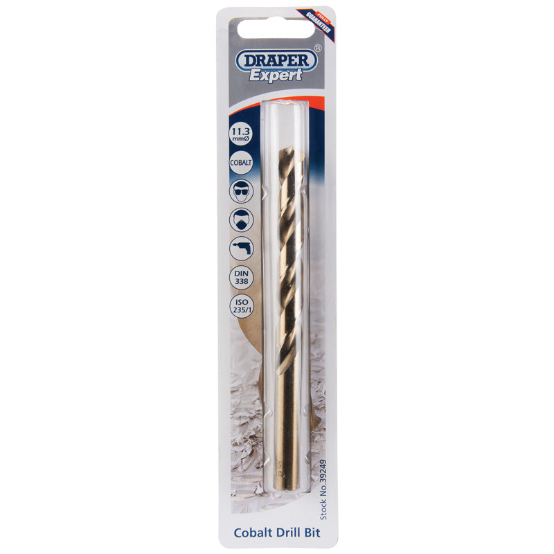 Draper HSS Cobalt Drill Bit, 11.3mm DRA-39249
