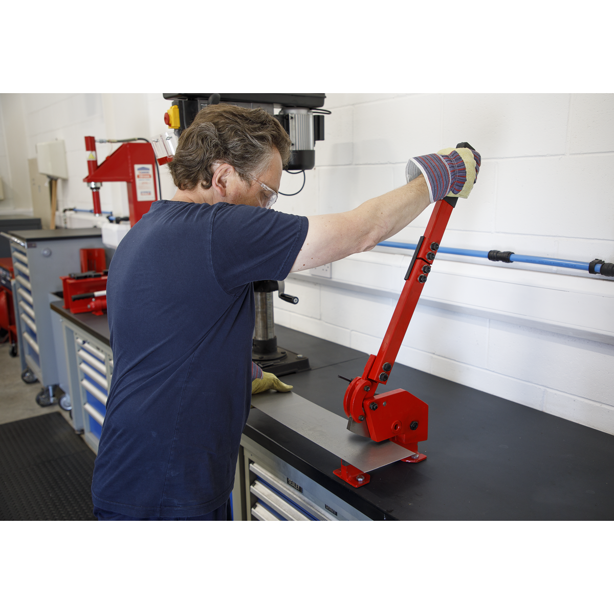 Sealey Metal Cutting Shears 4mm Capacity Ø10mm Round 3S/4R
