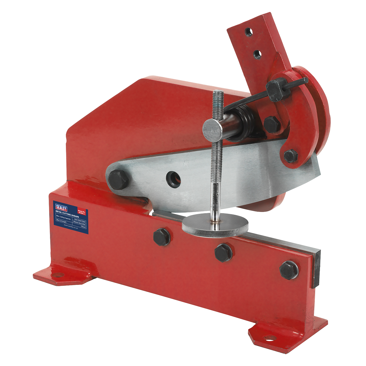 Sealey Metal Cutting Shears 6mm Capacity Ø12mm Round 3S/6R