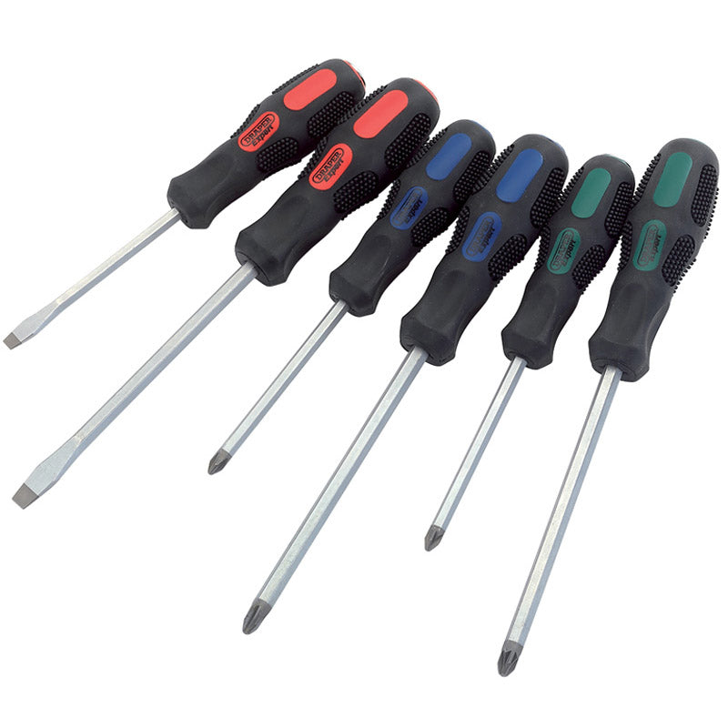 Draper Pound Thru' Screwdriver Set (6 Piece) DRA-40005