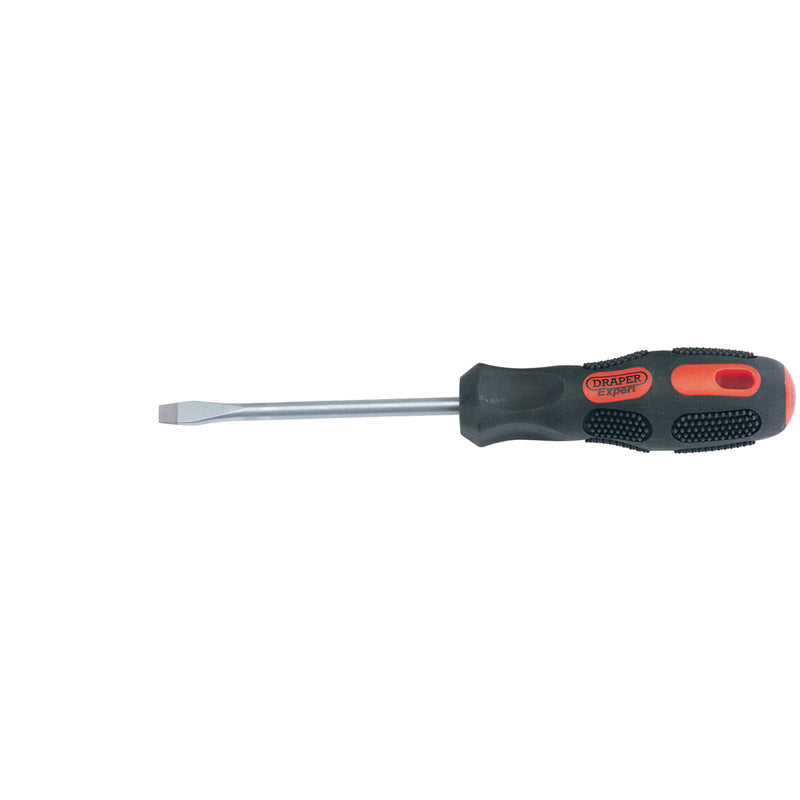 Draper Plain Slot Flared Tip Screwdriver, 5 x 75mm (Sold Loose) DRA-40011
