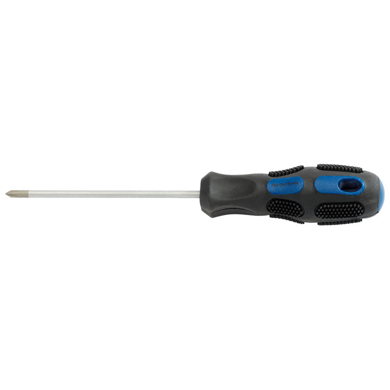 Draper Cross Slot Screwdriver, No.0 x 75mm (Sold Loose) DRA-40021