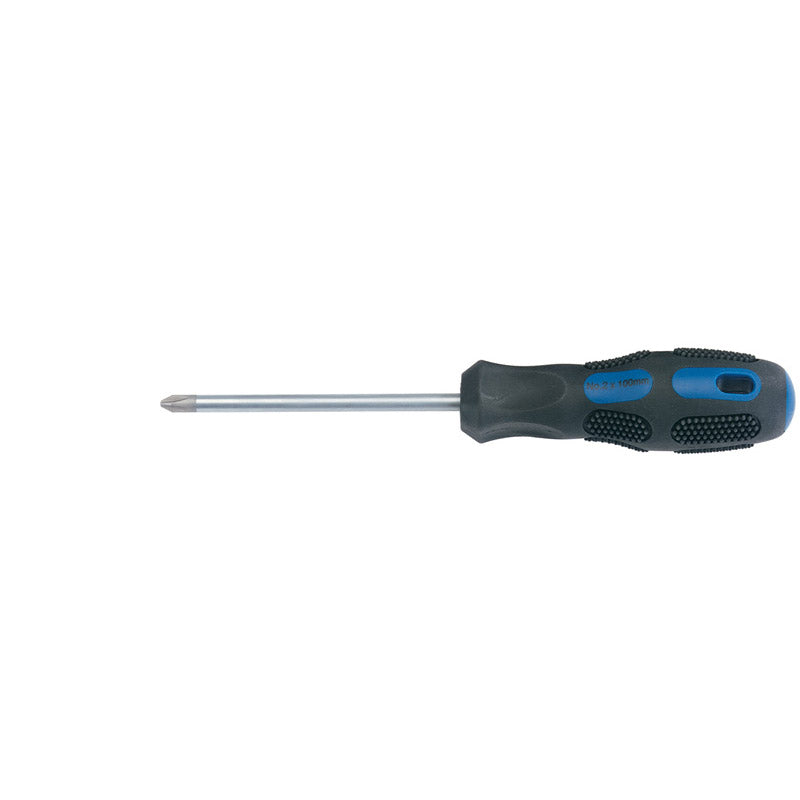 Draper Cross Slot Screwdriver, No.2 x 100mm (Sold Loose) DRA-40024
