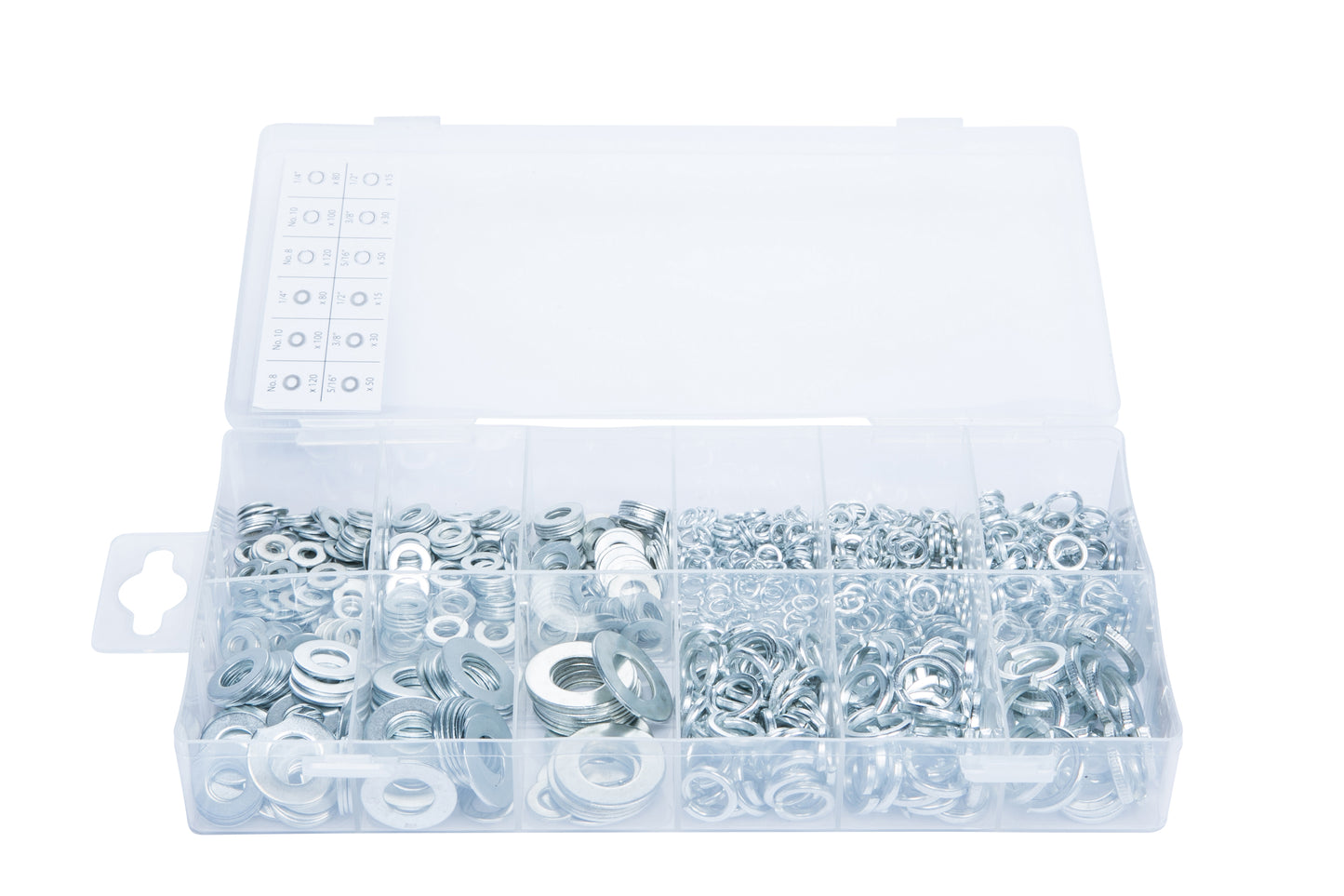 BlueSpot 790 PCE Assorted Flat And Spring Washer Set 40564