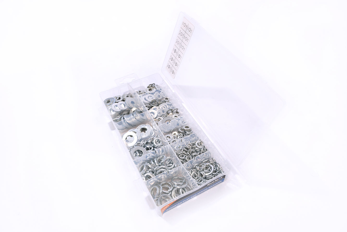BlueSpot 790 PCE Assorted Flat And Spring Washer Set 40564