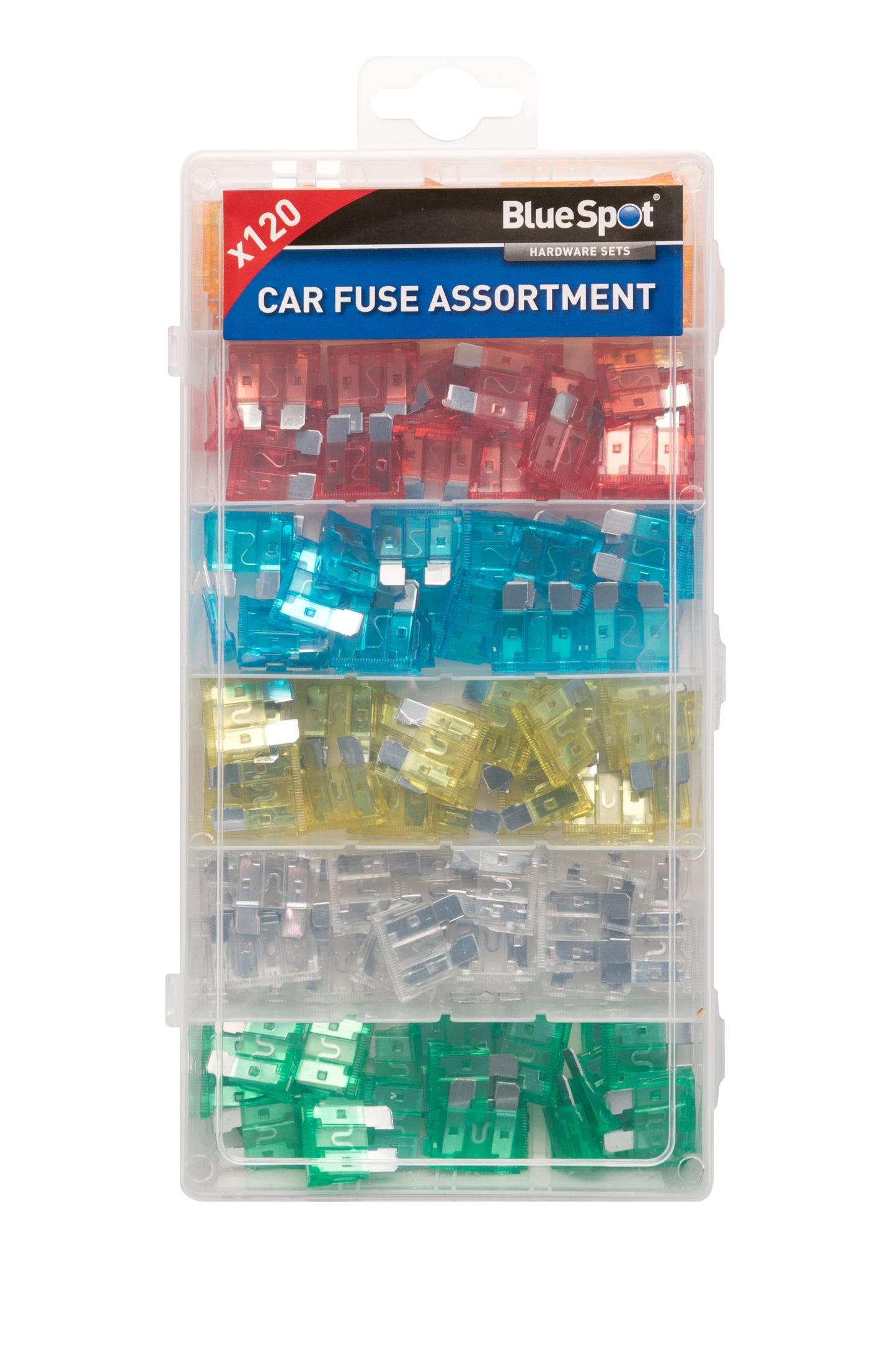 BlueSpot 120 PCE Car Fuse Assortment 40604