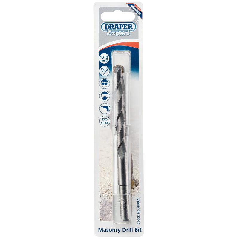 Draper Masonry Drill Bit, 12 x 150mm DRA-40809