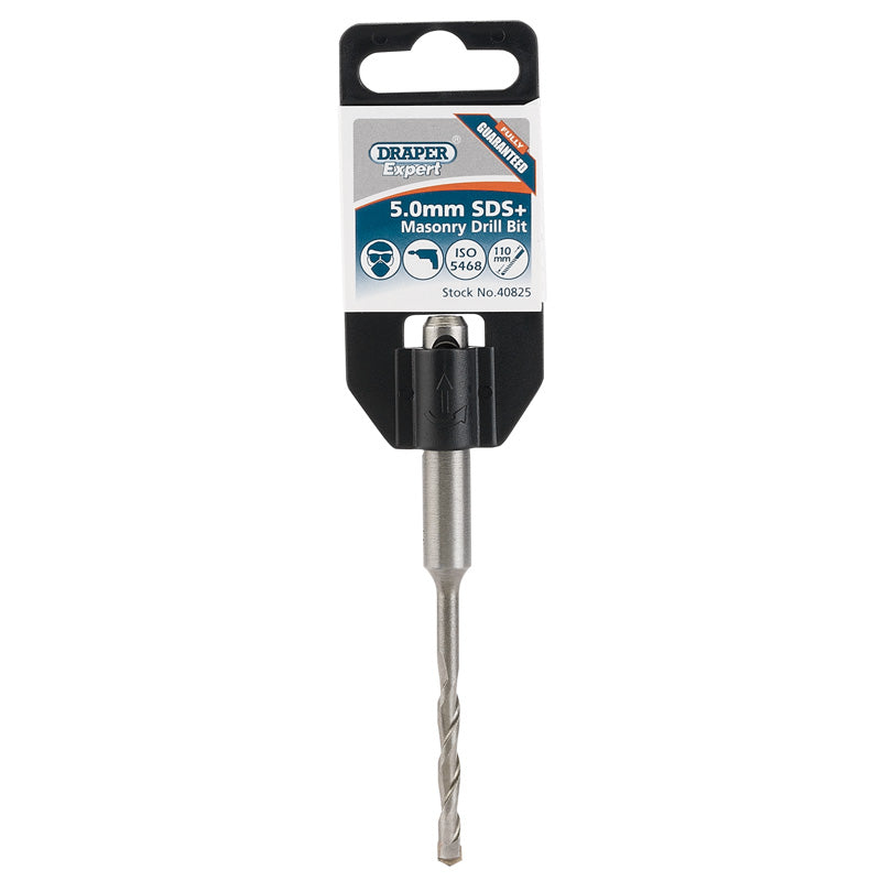 Draper SDS+ Masonry Drill Bit, 5.0 x 110mm DRA-40825