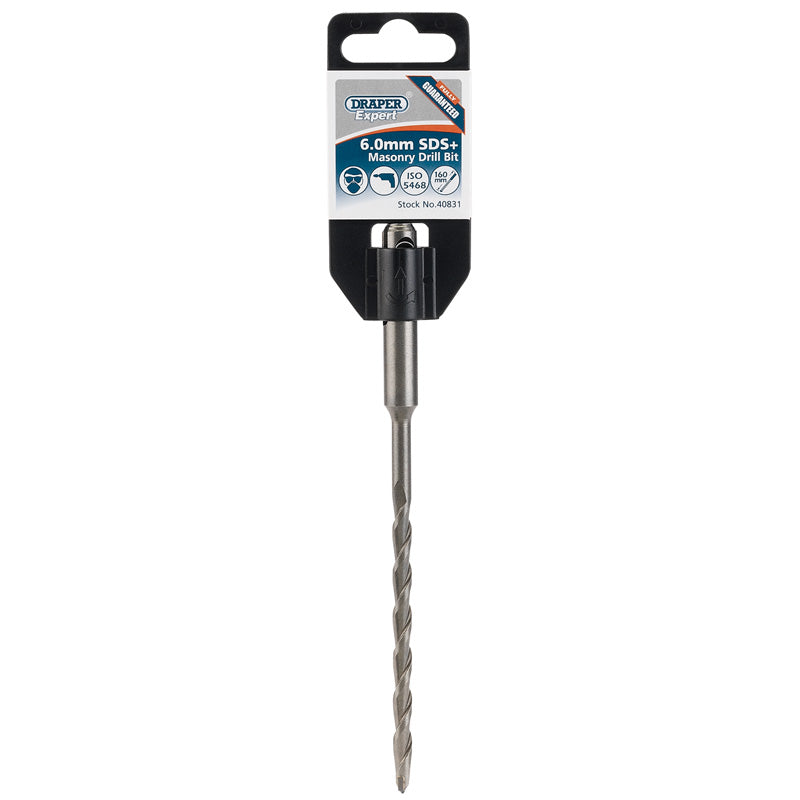 Draper SDS+ Masonry Drill Bit, 6.0 x 160mm DRA-40831