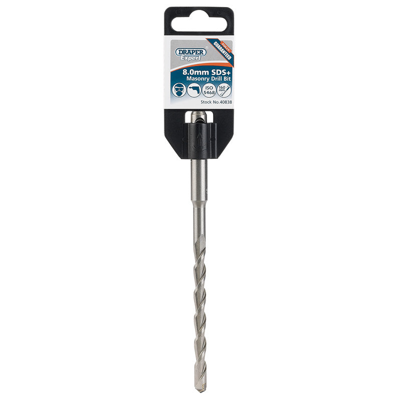 Draper SDS+ Masonry Drill Bit, 8.0 x 160mm DRA-40838