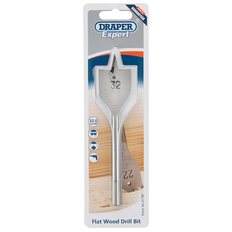 Draper Flat Wood Bit, 32mm DRA-41787