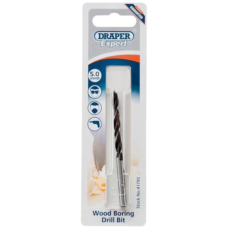 Draper Wood Drill Bit, 5mm DRA-41793