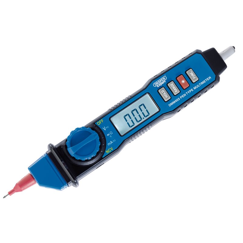 Draper Manual & Auto-Ranging Pen Type Digital Multimeter DRA-41835