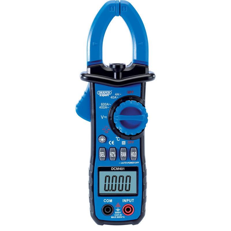 Draper Auto-Ranging Digital Clamp Meter DRA-41911