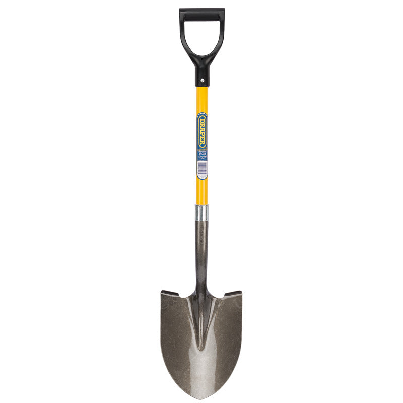 Draper Round Point Shovel with Fibreglass Shaft DRA-43216