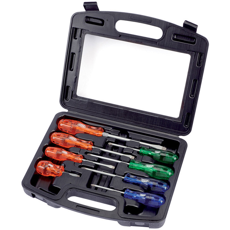 Draper Engineers Screwdriver Set (8 Piece) DRA-43940