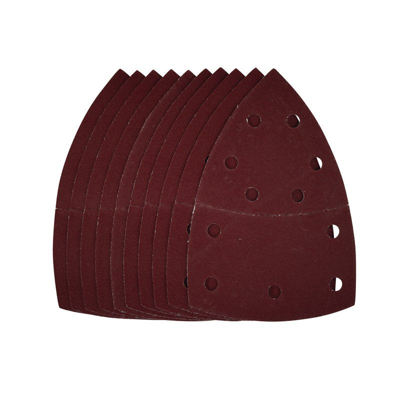 Draper Multi-Sanding Sheets with Hook and Loop, 102 x 62mm, 93mm, 240 Grit (Pack of 10) DRA-44333