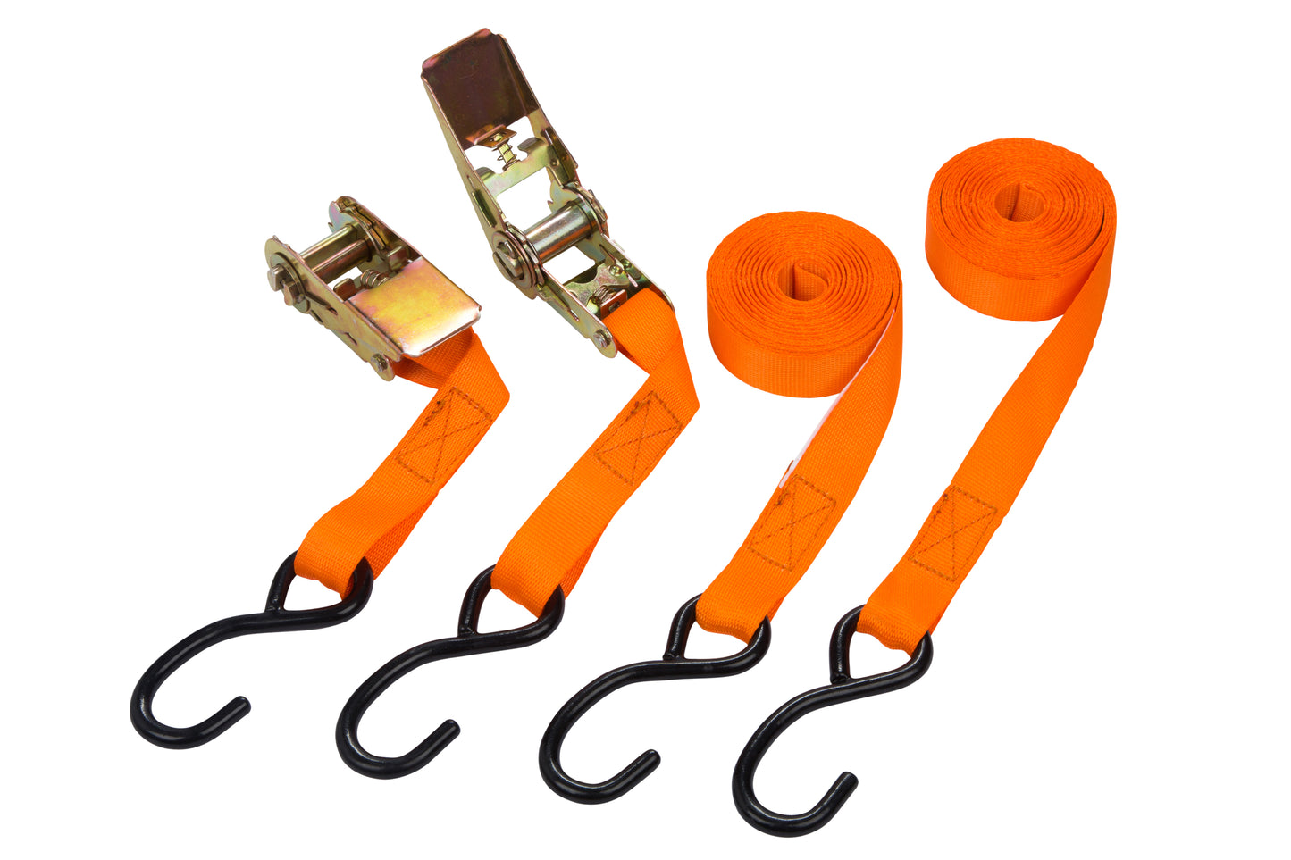 BlueSpot 2 Pack Ratchet Tie Down (25mm x 4.5m/15ft) 45407