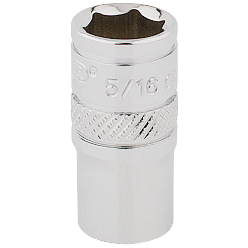 Draper HI-TORQ® ; 6 Point Socket, 1/4" Sq. Dr., 5/16" DRA-48670
