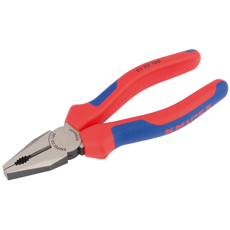 Knipex 03 02 160 SB Combination Pliers - Heavy Duty Handle, 160mm DRA-49170