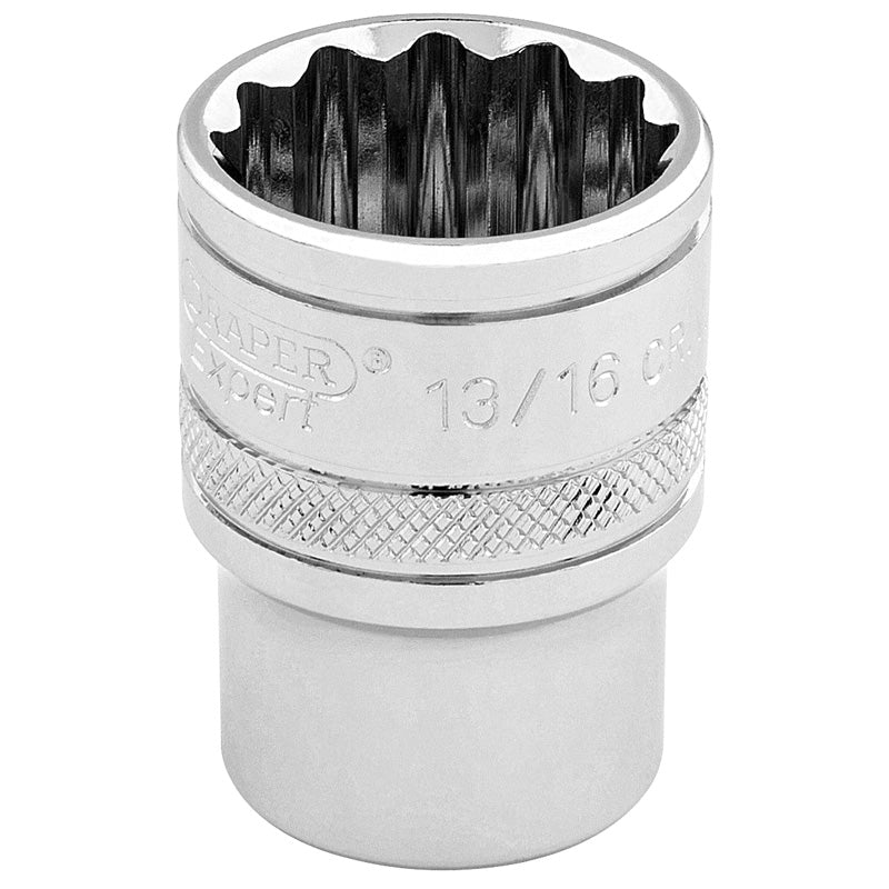 Draper HI-TORQ® ; 12 Point Socket, 3/8" Sq. Dr., 13/16" DRA-49482