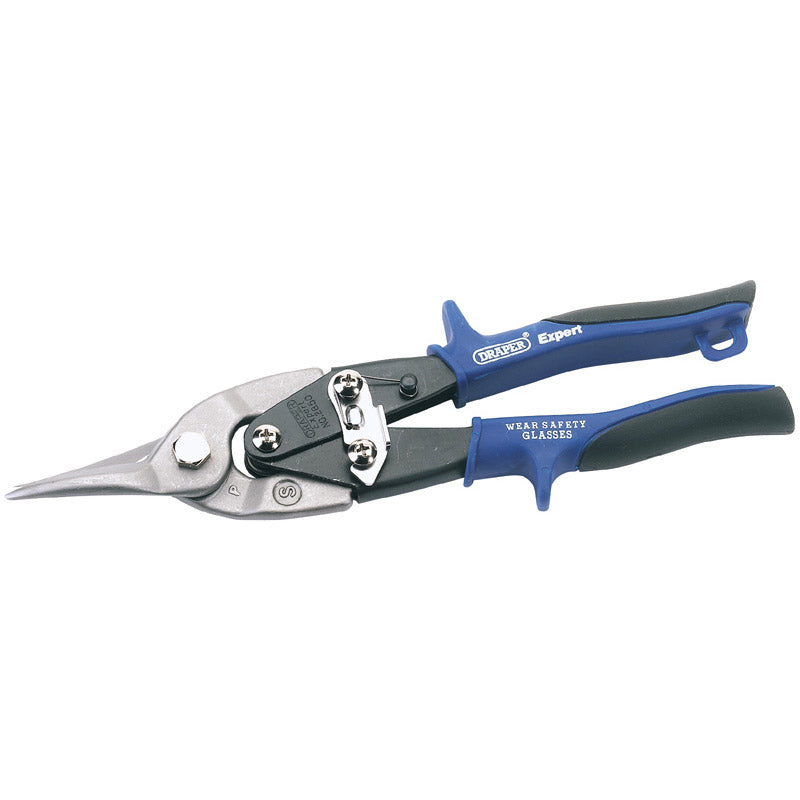 Draper Soft Grip Compound Action Tinman's Aviation Shears, 250mm DRA-49905