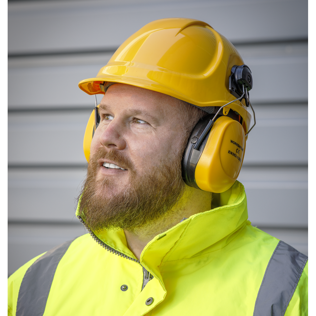 Sealey Safety Helmet - Vented (Yellow) 502Y