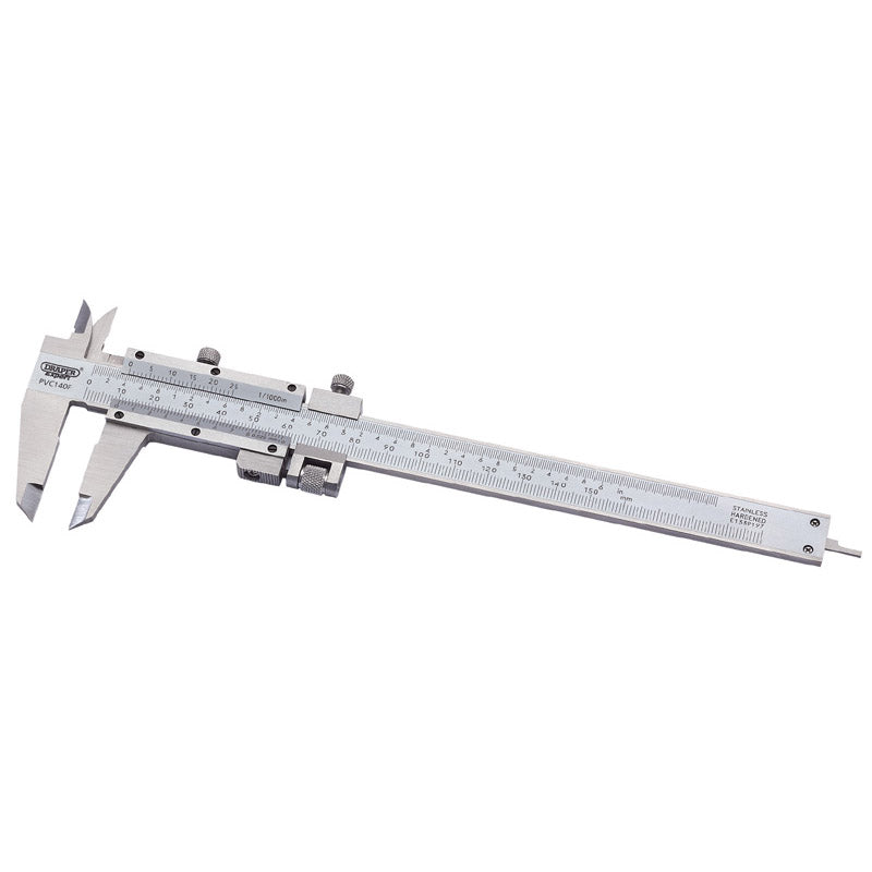 Draper Vernier Caliper with Fine Adjustment, 0 - 140mm DRA-50605