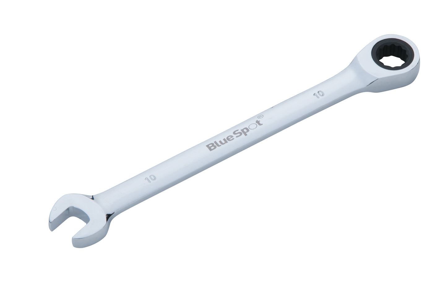 BlueSpot 10mm Chrome Vanadium Ratchet Spanner Fixed Head 05104