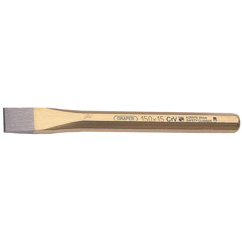 Draper Octagonal Flat Cold Chisel, 15 x 150mm DRA-51554