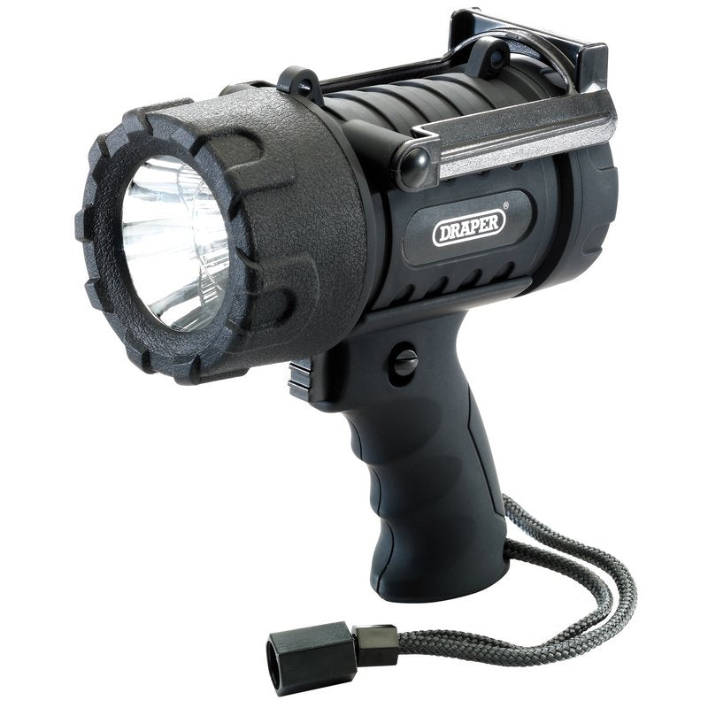 Draper Cree LED Waterproof Torch, 5W, 265 Lumens, 3 x AA Batteries Required DRA-51754