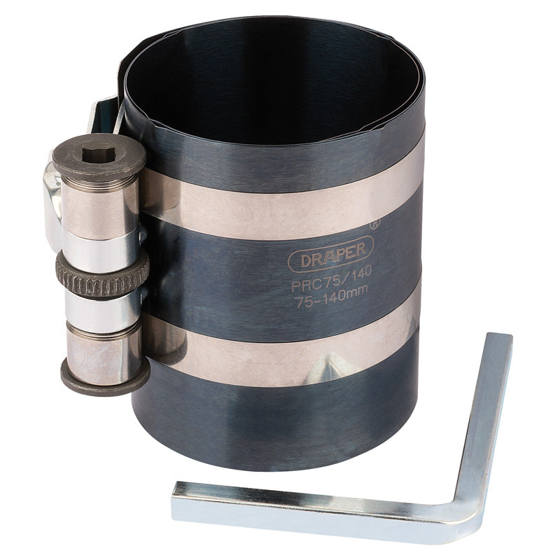 Draper Piston Ring Compressor, 75 - 140mm DRA-51846