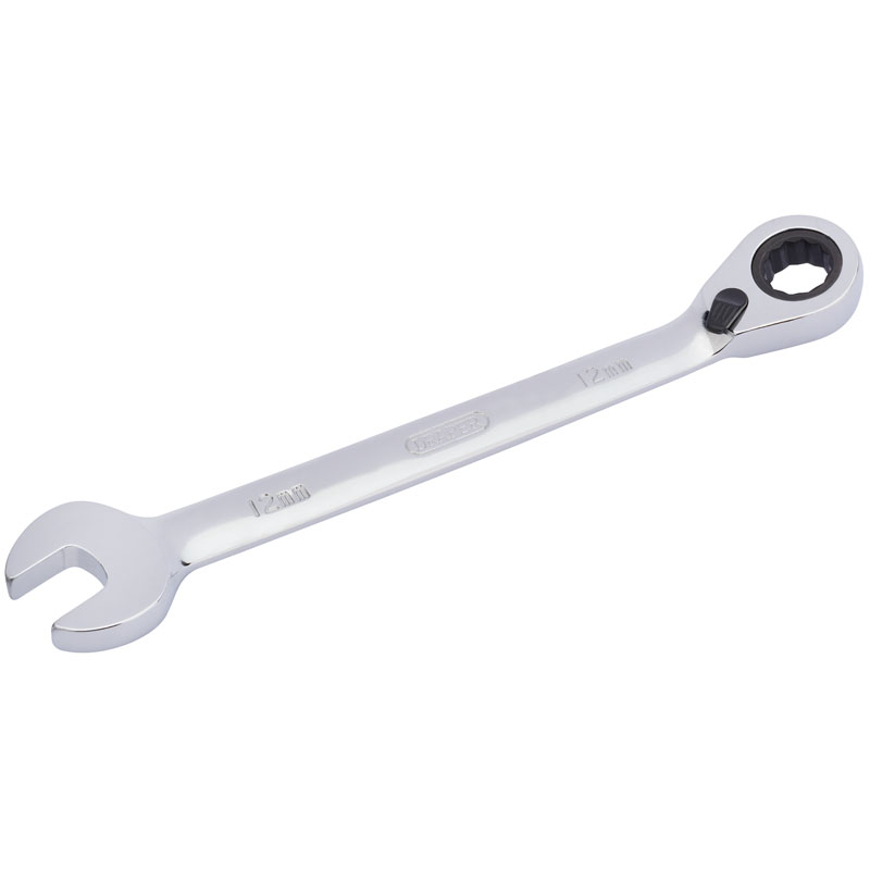 Draper HI-TORQ® ; Metric Reversible Ratcheting Combination Spanner, 12mm DRA-51999