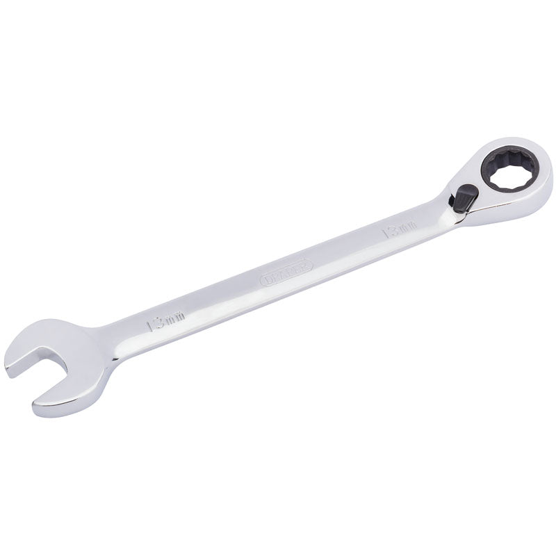 Draper HI-TORQ® ; Metric Reversible Ratcheting Combination Spanner, 13mm DRA-52001