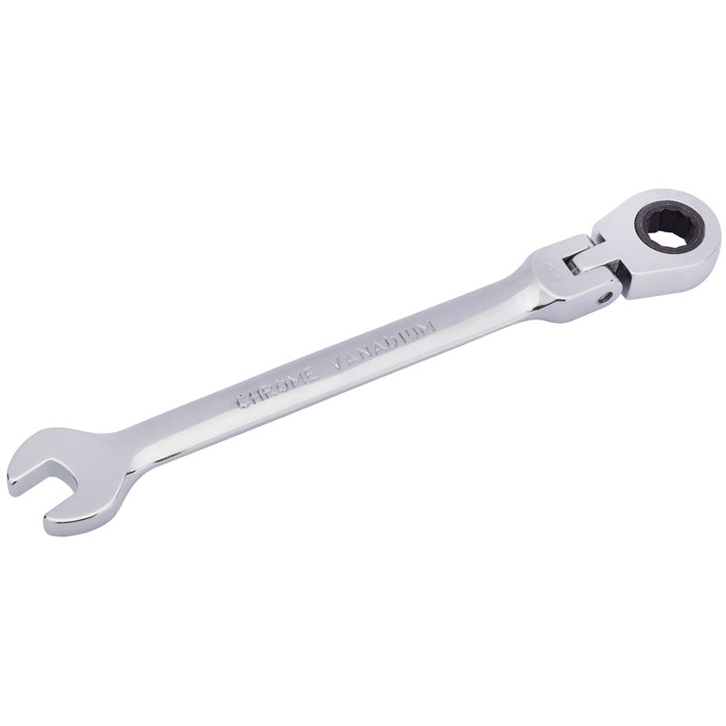 Draper HI-TORQ® ; Metric Flexible Head Ratcheting Combination Spanner, 8mm DRA-52009