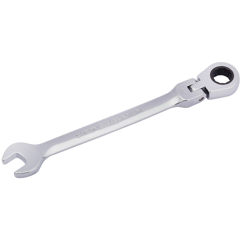 Draper HI-TORQ® ; Metric Flexible Head Ratcheting Combination Spanner, 9mm DRA-52010