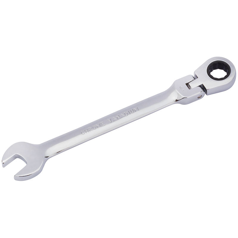 Draper HI-TORQ® ; Metric Flexible Head Ratcheting Combination Spanner, 10mm DRA-52011