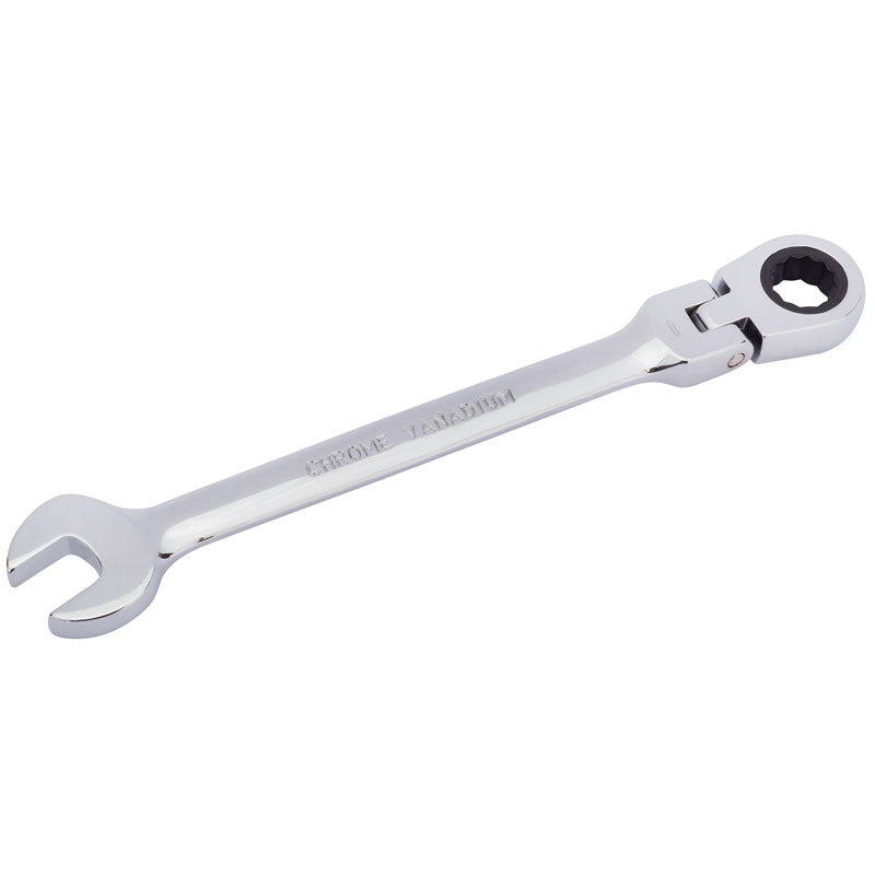Draper HI-TORQ® ; Metric Flexible Head Ratcheting Combination Spanner, 12mm DRA-52013