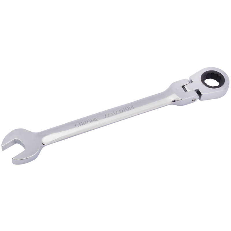 Draper HI-TORQ® ; Metric Flexible Head Ratcheting Combination Spanner, 14mm DRA-52016