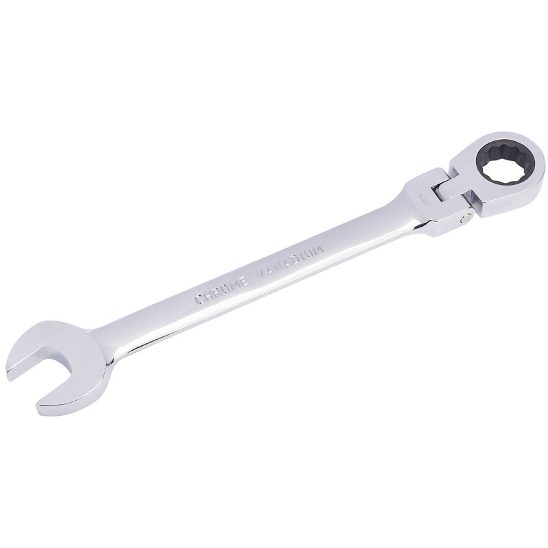 Draper HI-TORQ® ; Metric Flexible Head Ratcheting Combination Spanner, 17mm DRA-52019
