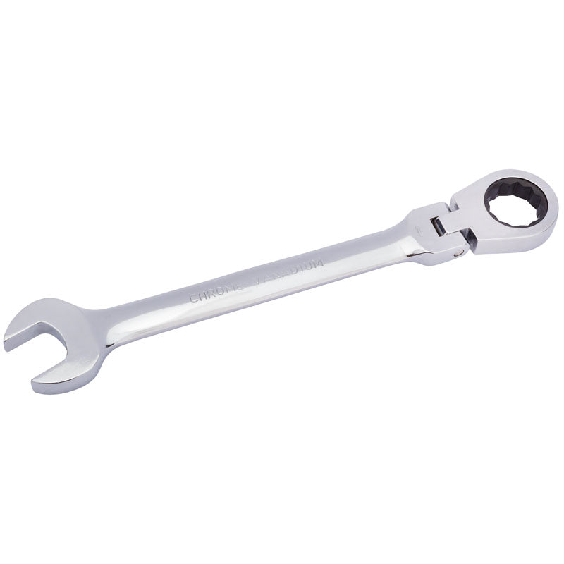 Draper HI-TORQ® ; Metric Flexible Head Ratcheting Combination Spanner, 22mm DRA-52024