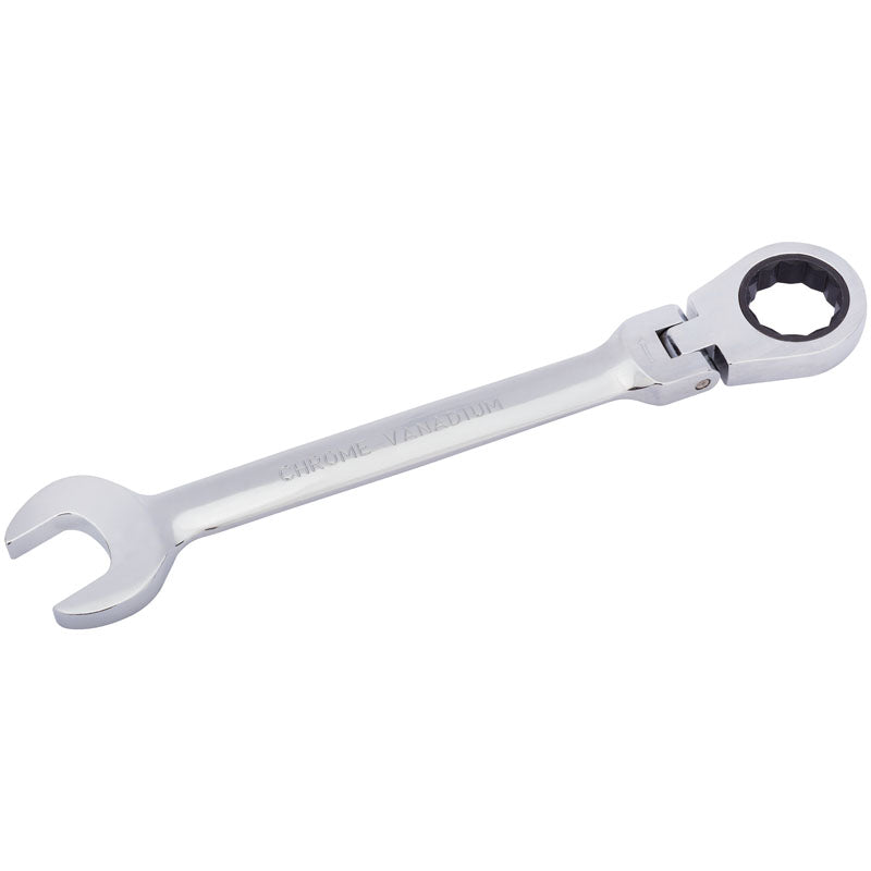 Draper HI-TORQ® ; Metric Flexible Head Ratcheting Combination Spanner, 24mm DRA-52025