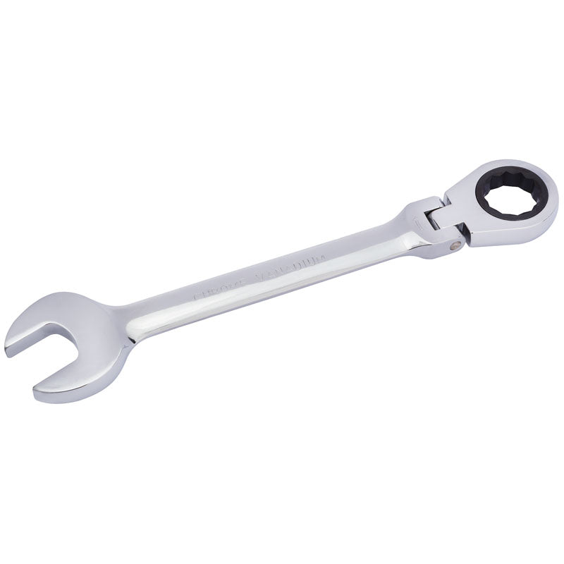 Draper HI-TORQ® ; Metric Flexible Head Ratcheting Combination Spanner, 25mm DRA-52026