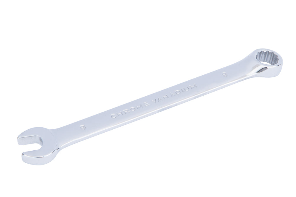 BlueSpot 8mm Fully Polished Chrome Vanadium Spanner 05204