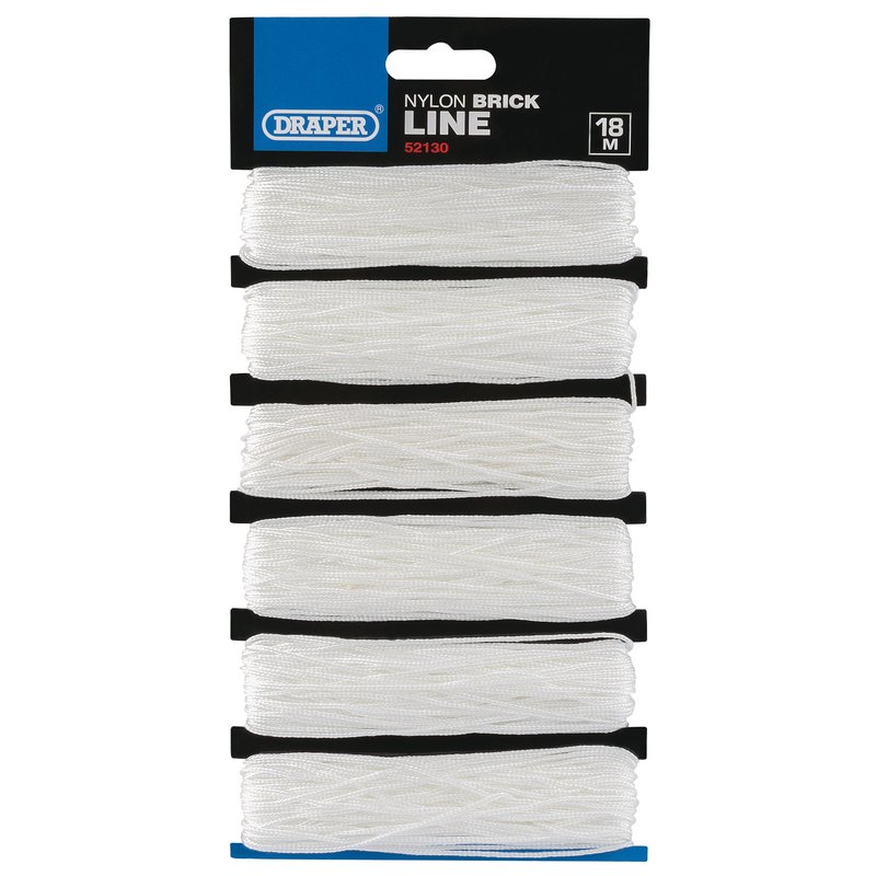 Draper Nylon Brick Line Hanks, 6 x 18m DRA-52130